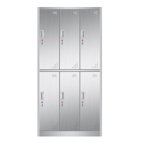 6門(mén)不銹鋼更衣柜